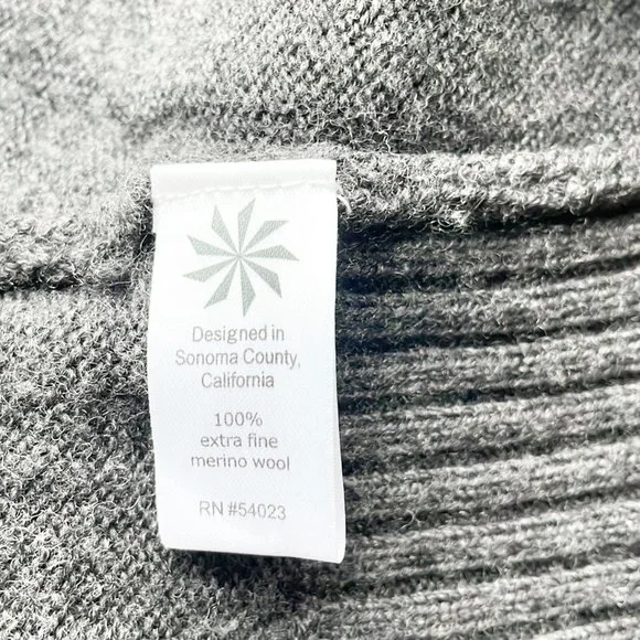 ATHLETA 100% Extra FIne Merino Wool Sweater Hoodie - Picture 6 of 12